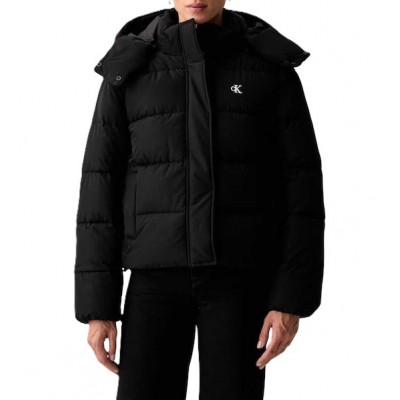 Calvin Klein Jacket Puffer Matte Short-Black