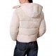 Calvin Klein Jacket Puffer Matte Short-Tofu Calvin Klein Jacket Puffer Matte Short-Tofu