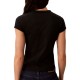 Calvin Klein T-Shirt Slim Fit Logo Heart-Black Calvin Klein T-Shirt Slim Fit Logo Heart-Black