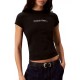 Calvin Klein T-Shirt Slim Fit Logo Heart-Black Calvin Klein T-Shirt Slim Fit Logo Heart-Black
