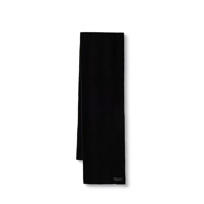 Calvin Klein Beanie Scarf Rib Gift Box-Black Calvin Klein Beanie Scarf Rib Gift Box-Black