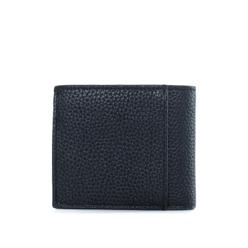 Calvin Klein Wallet Foil Emboss Coin-Black