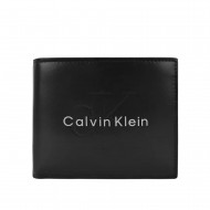Calvin Klein Wallet Billfold Bold Coin-Blck