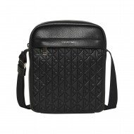 Calvin Klein Reporter Bag Emboss Emblem-Black