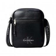 Calvin Klein Reporter Bag Bold Logo Webbing-Black