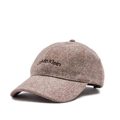 Calvin Klein Cap Felt Embroidered Logo-Demitasse Heather