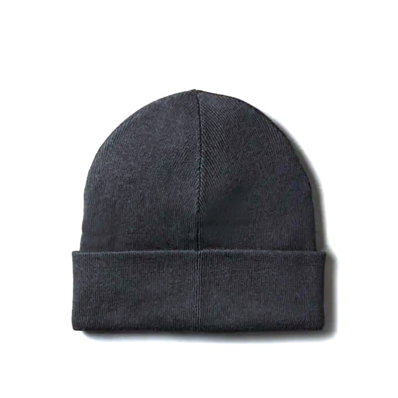 Calvin Klein Beanie Rib CK Logo-Black