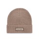 Calvin Klein Beanie Rib Patch Chunky-Desert Taupe