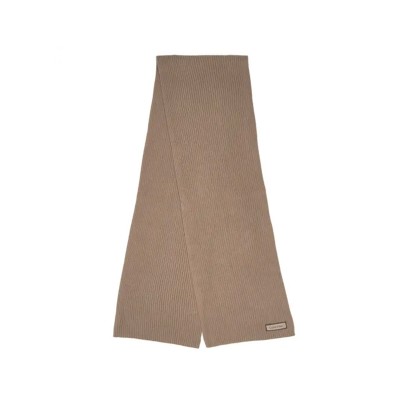 Calvin Klein Scarf Rib Patch Chunky-Beige
