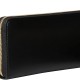 Calvin Klein Wallet Long Zip Around Raised CK-Black