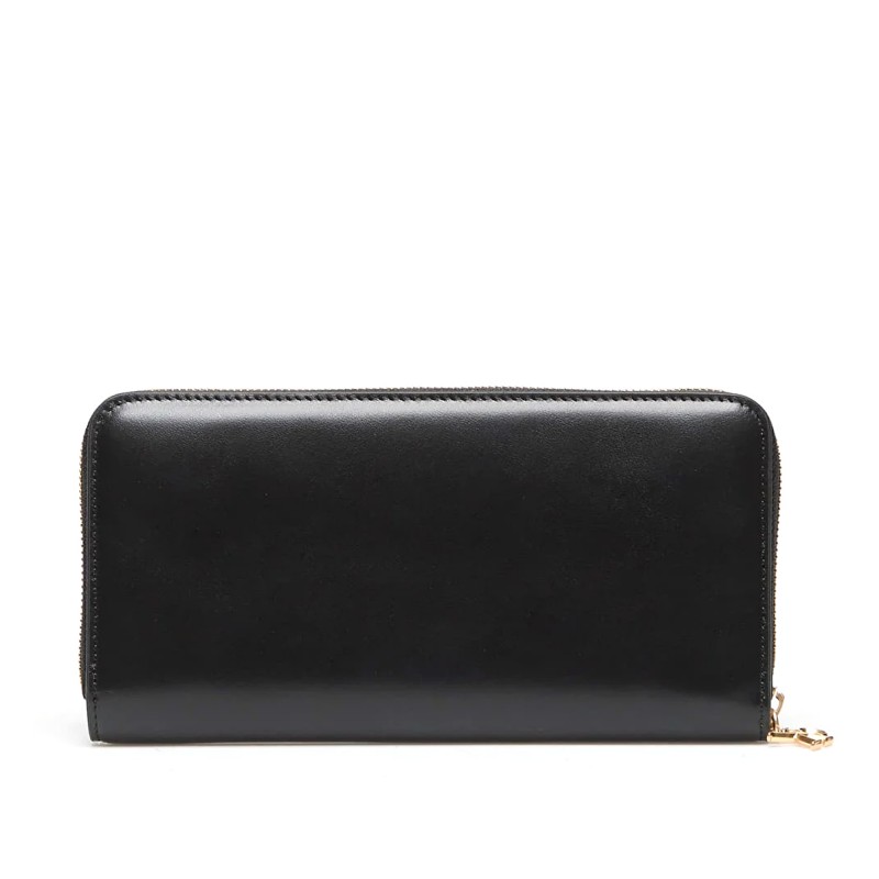 Calvin Klein Wallet Large Zip Around CK Puller-Black