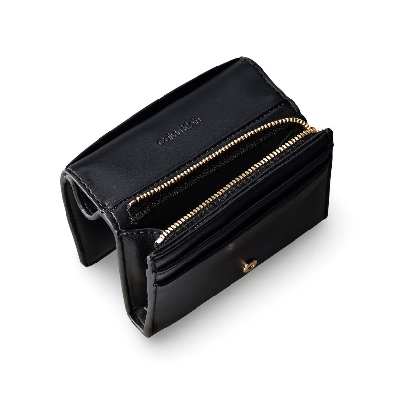 Calvin Klein Wallet Bold CK Medium Bilfold-Black