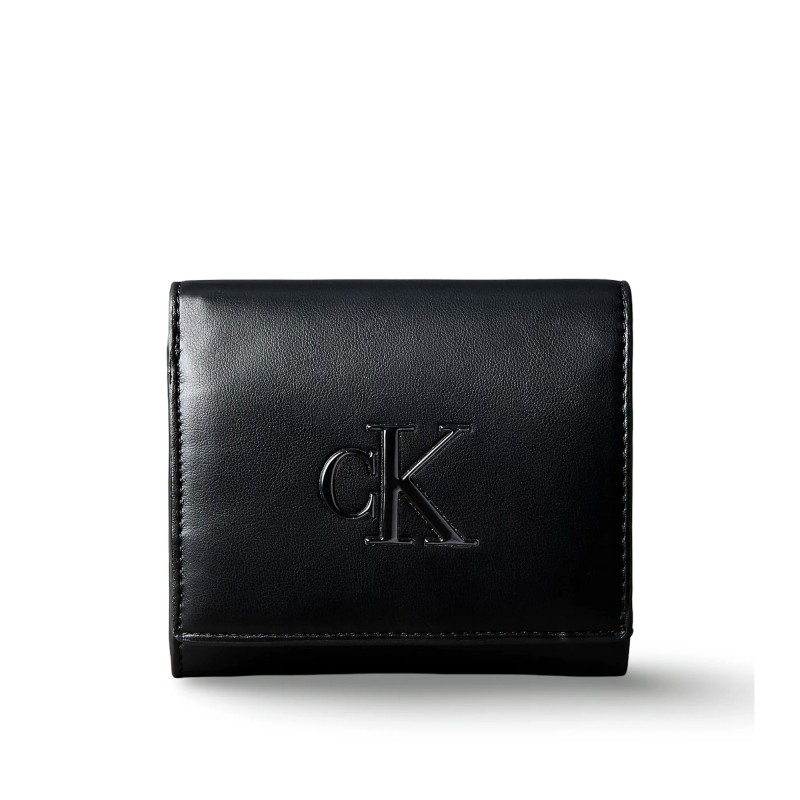 Calvin Klein Wallet Bold CK Medium Bilfold-Black