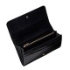 Calvin Klein Wallet Leather RFID Monogram Longfold-Black
