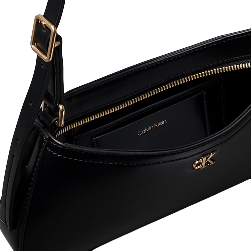Calvin Klein Bag Shoulder CK Small-Black Calvin Klein Bag Shoulder CK Small-Black