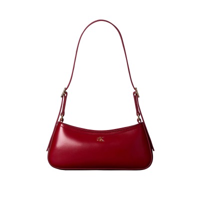 Calvin Klein Shoulder Bag CK Small-Bordeaux Wine