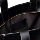 Calvin Klein Tote Bag Raised CK Medium-Black