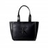 Calvin Klein Tote Bag Raised CK Medium-Black