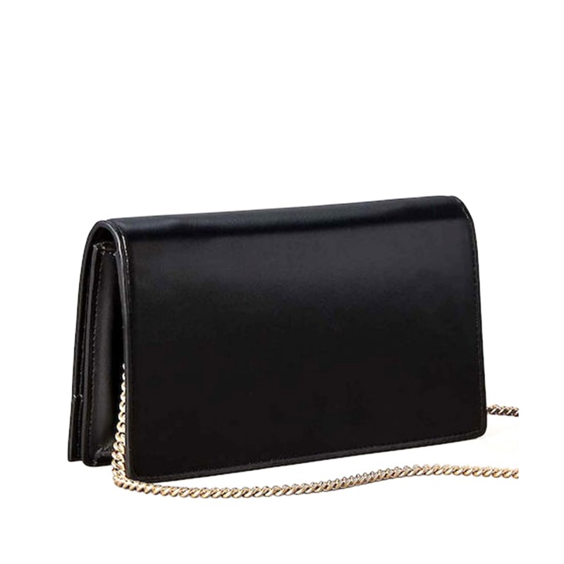 Calvin Klein Shoulder Bag Wallet CK On Chain-Black