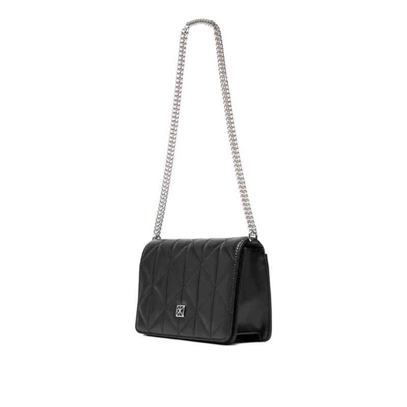 Calvin Klein Bag Mini Chain Quilted-Black