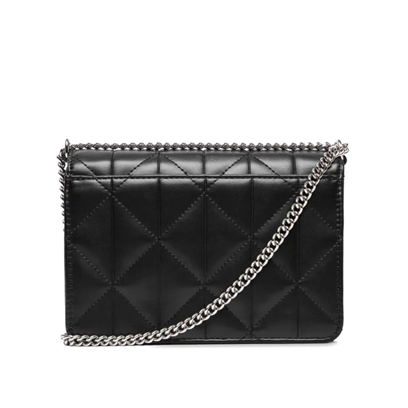 Calvin Klein Bag Mini Chain Quilted-Black