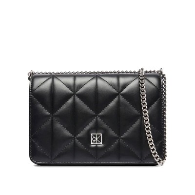 Calvin Klein Bag Mini Chain Quilted-Black