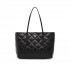 Calvin Klein Tote Bag Small Quilted-Black