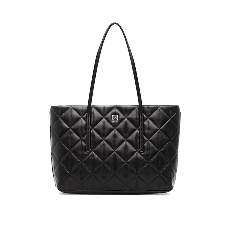 Calvin Klein Tote Bag Small Quilted-Black