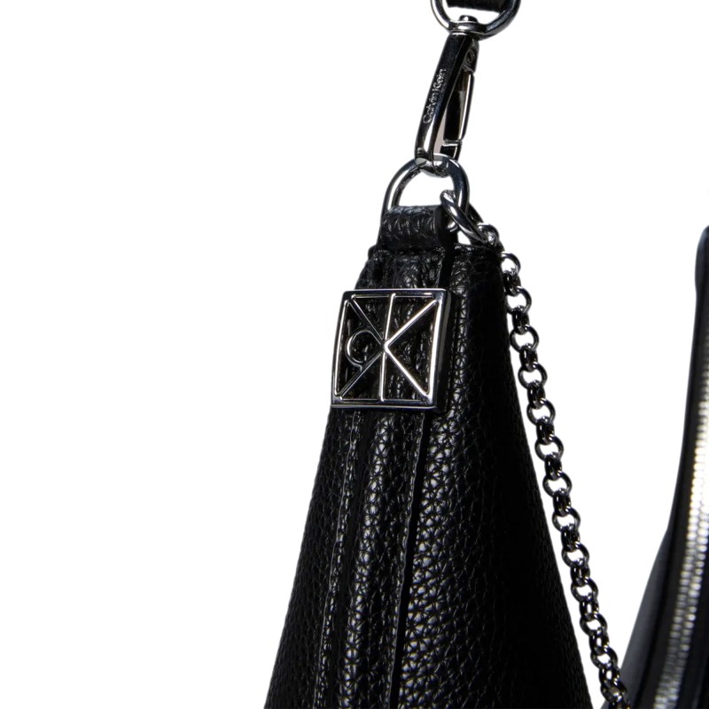Calvin Klein Bag Top Zip Pebble-Black Calvin Klein Bag Top Zip Pebble-Black