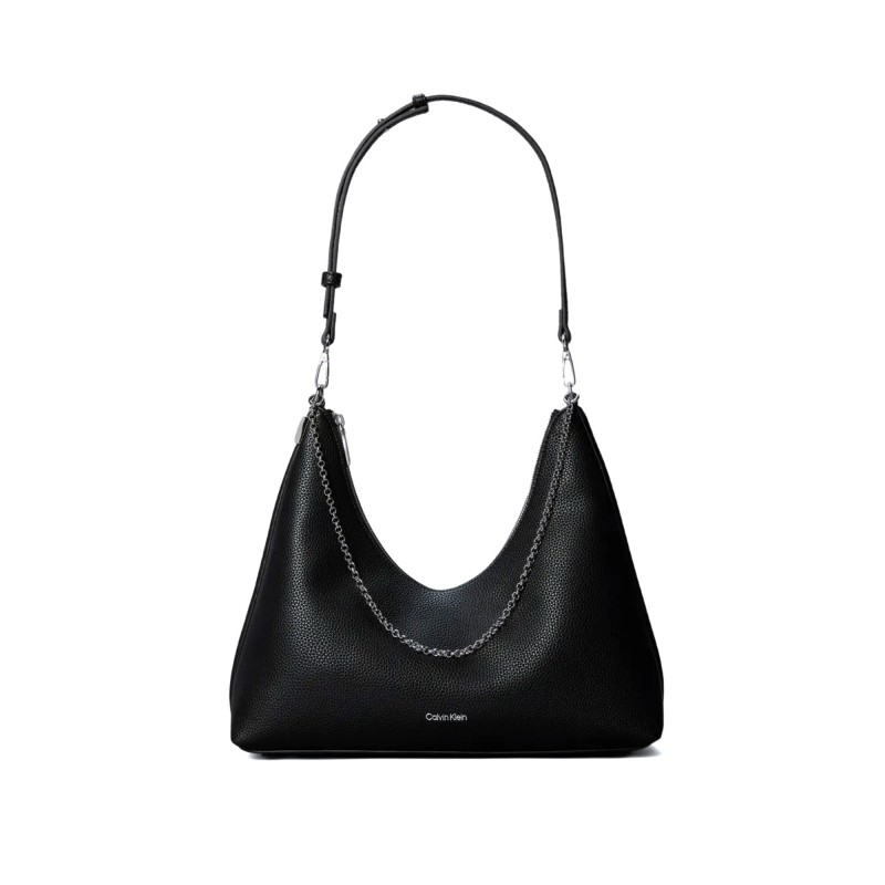 Calvin Klein Bag Top Zip Pebble-Black Calvin Klein Bag Top Zip Pebble-Black