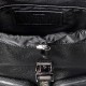 Calvin Klein Backpack Webbing Strap Flap-Black