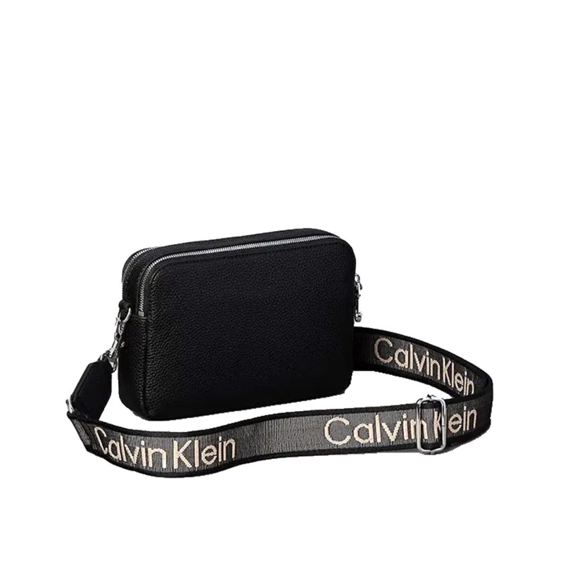 Calvin Klein Camera Bag Webbing Strap-Black