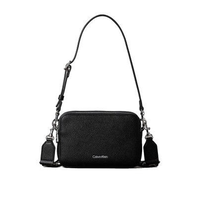 Calvin Klein Camera Bag Webbing Strap-Black