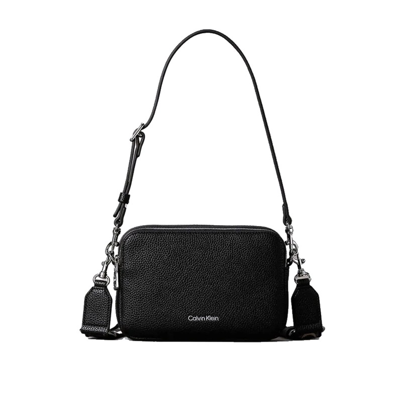 Calvin Klein Camera Bag Webbing Strap-Black