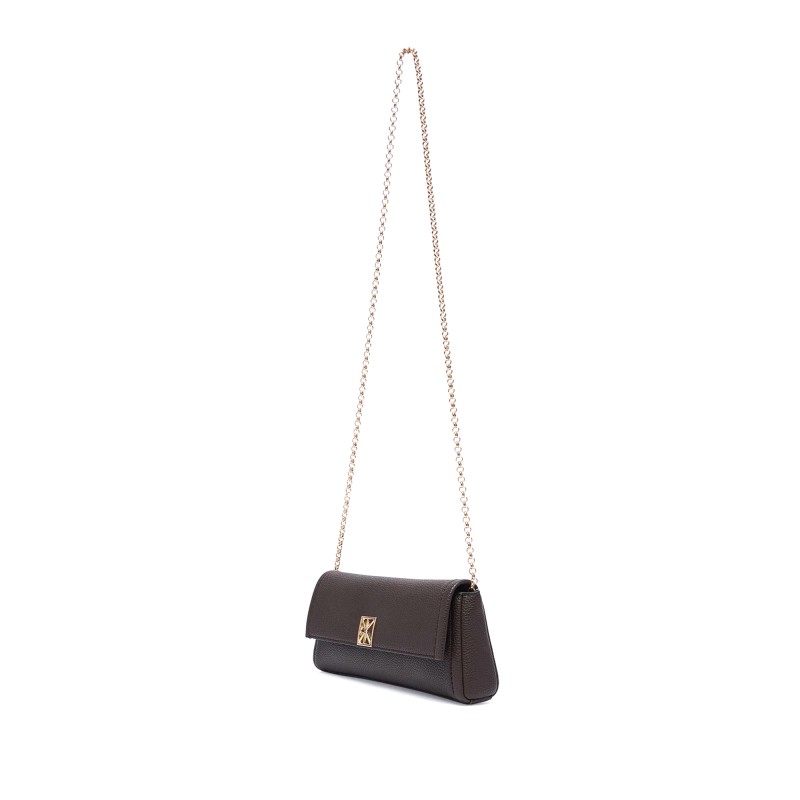 Calvin Klein Clutch Emblem Pebble-Delicioso