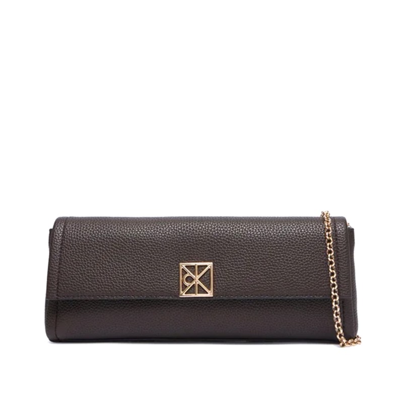 Calvin Klein Clutch Emblem Pebble-Delicioso