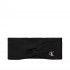 Calvin Klein Headband CK Fine Rib Twist-Black