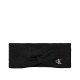 Calvin Klein Headband CK Fine Rib Twist-Black