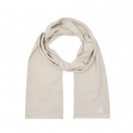 Calvin Klein Scarf CK Fine Rib Knitted-Light Hay