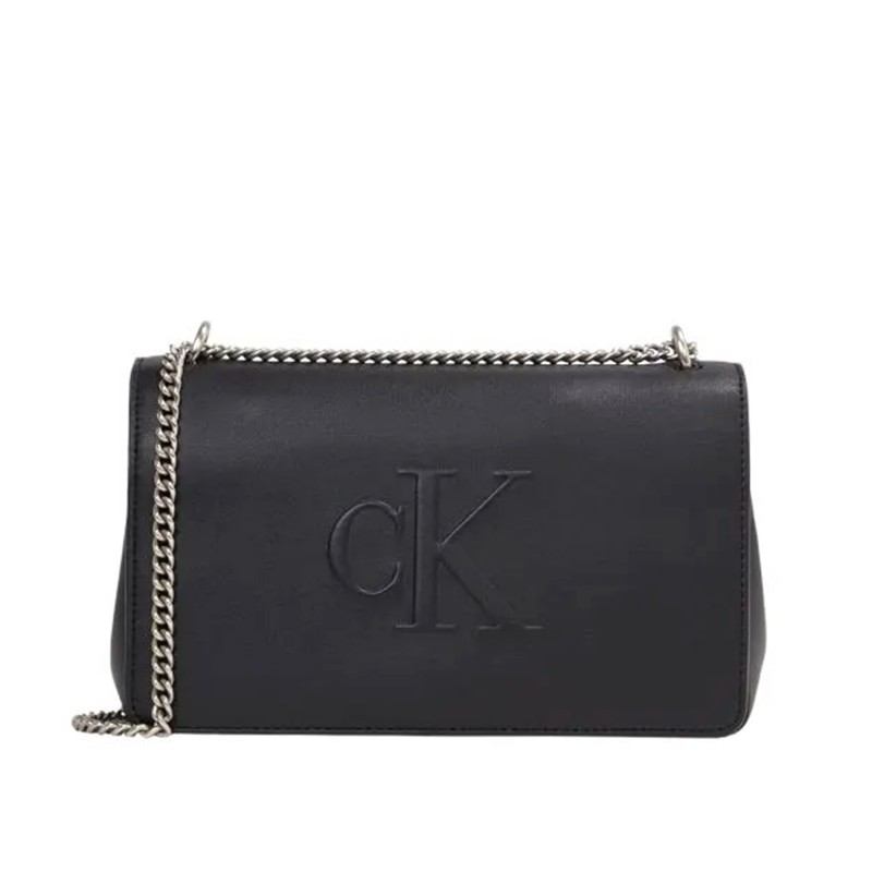 Calvin Klein Shoulder Bag Sculpted-Black Calvin Klein Shoulder Bag Sculpted-Black