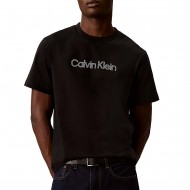 Calvin Klein T-Shirt Relaxed Fit With Logo-Black