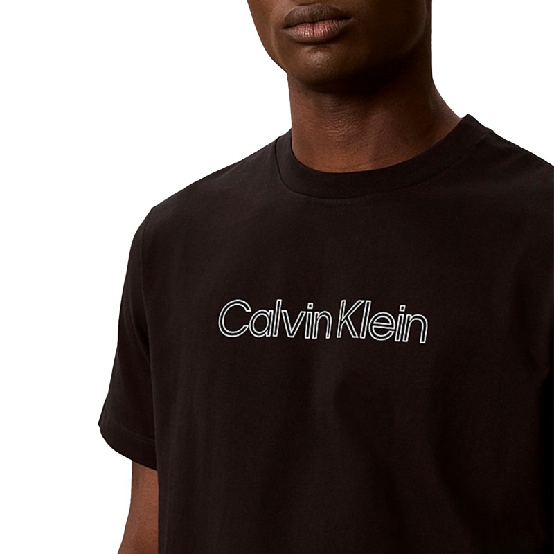 Calvin Klein T-Shirt Relaxed Fit With Logo-Black