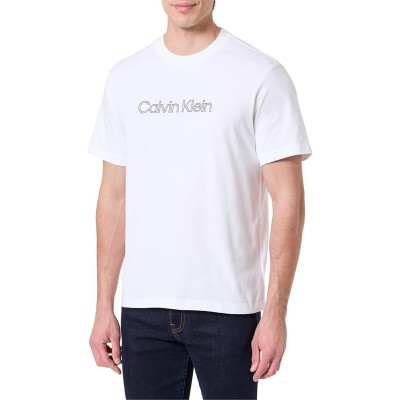 Calvin Klein T-Shirt Relaxed Fit With Logo-Bright White