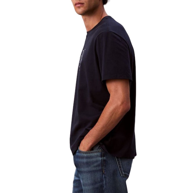 Calvin Klein T-Shirt Hero Monologo 20s-Dark Sapphire