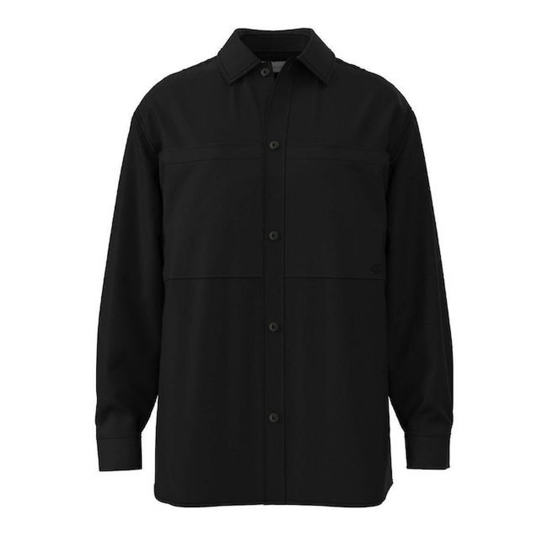 Calvin Klein Shirt Ripstop Relaxed Fit-Black