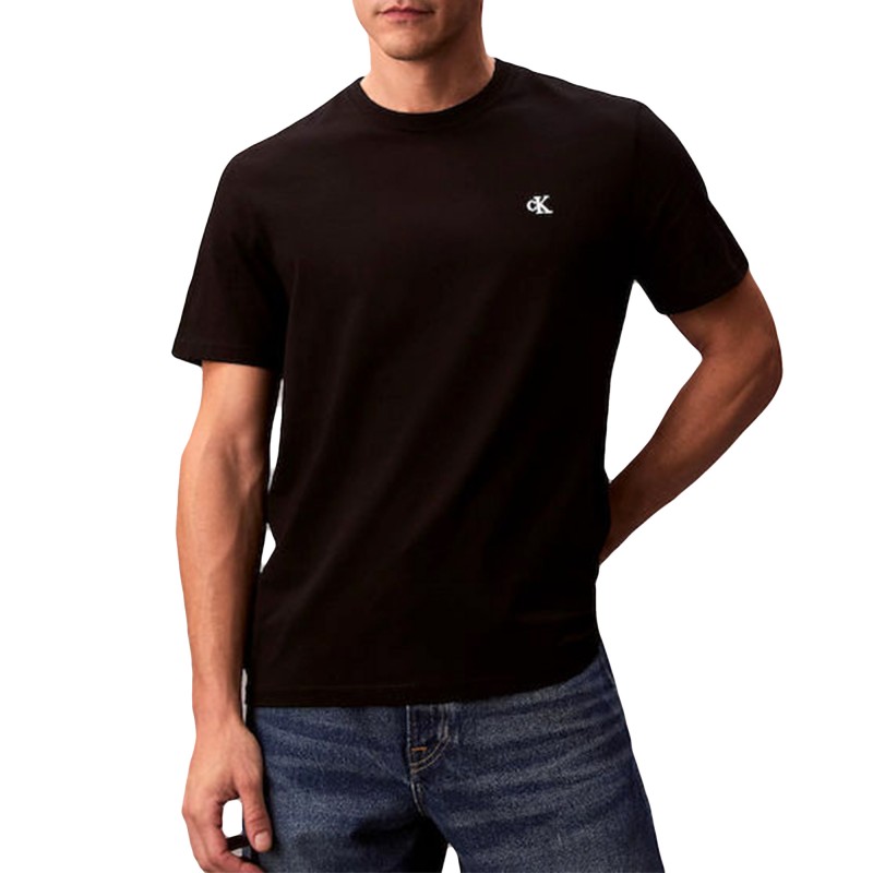 Calvin Klein T-Shirt Monogram-Black