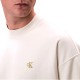 Calvin Klein Sweatshirt With Logo Embroidery-Tofu