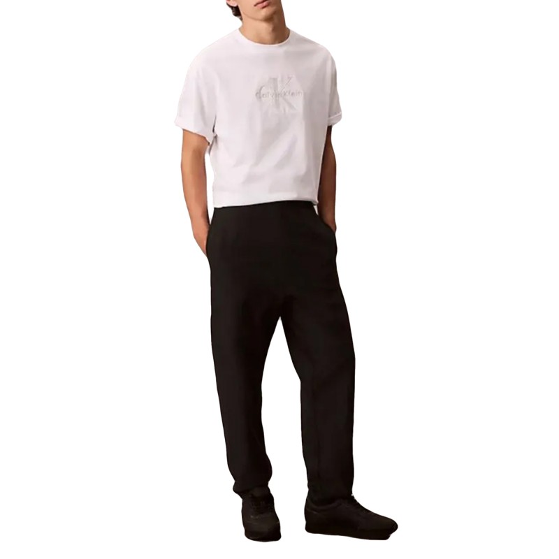 Calvin Klein Jogger Terry Monogram-Black Calvin Klein Jogger Terry Monogram-Black