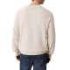 Calvin Klein Sweater With Embroidered Monogram-Tofu