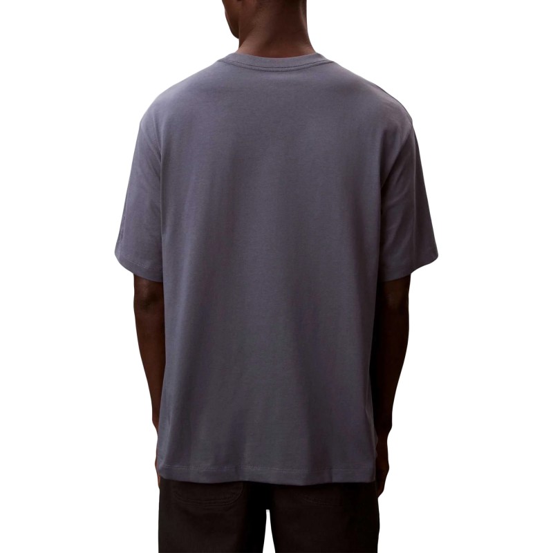 Calvin Klein T-Shirt Logo Graphic Relaxed-Anchor Navy
